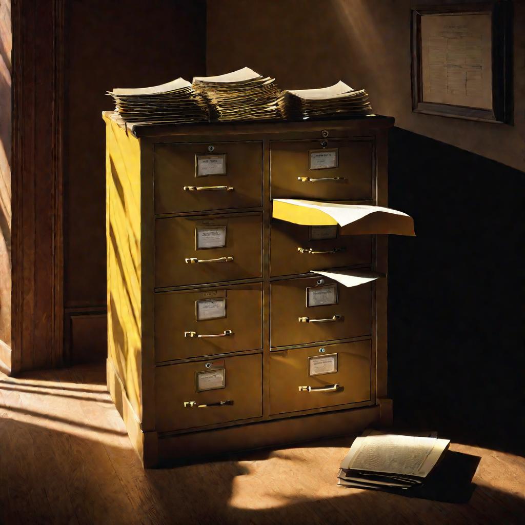 Кабинет с документами