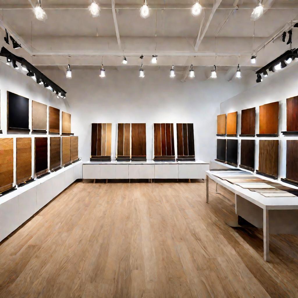 Образцы напольных покрытий