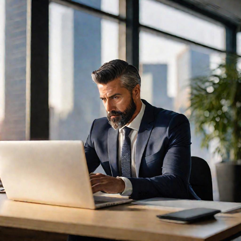 Директор за работой