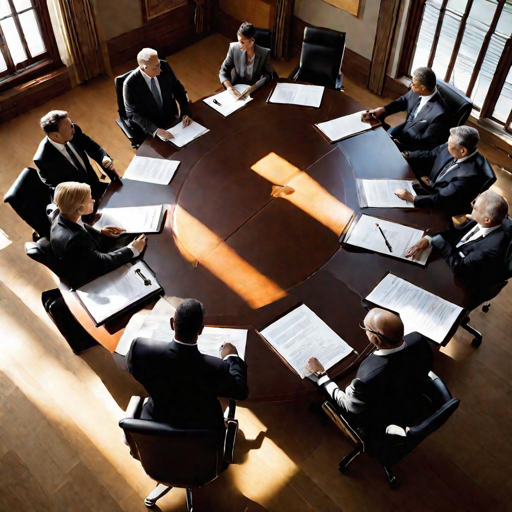 Совещание, офис, подпись