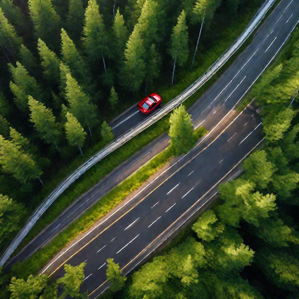 Остановка машины полицией