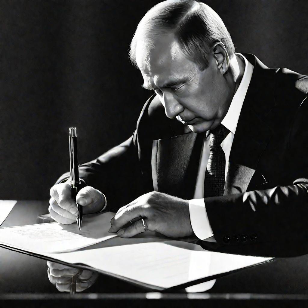 Портрет президента Путина