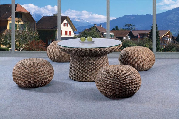 садовая мебель из искусственного ротанга 