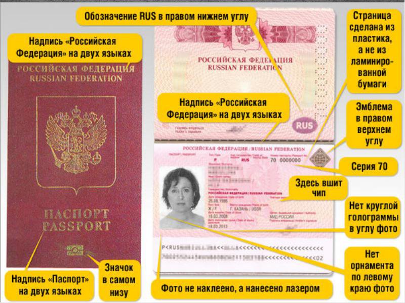 Как выглядит биометрический паспорт