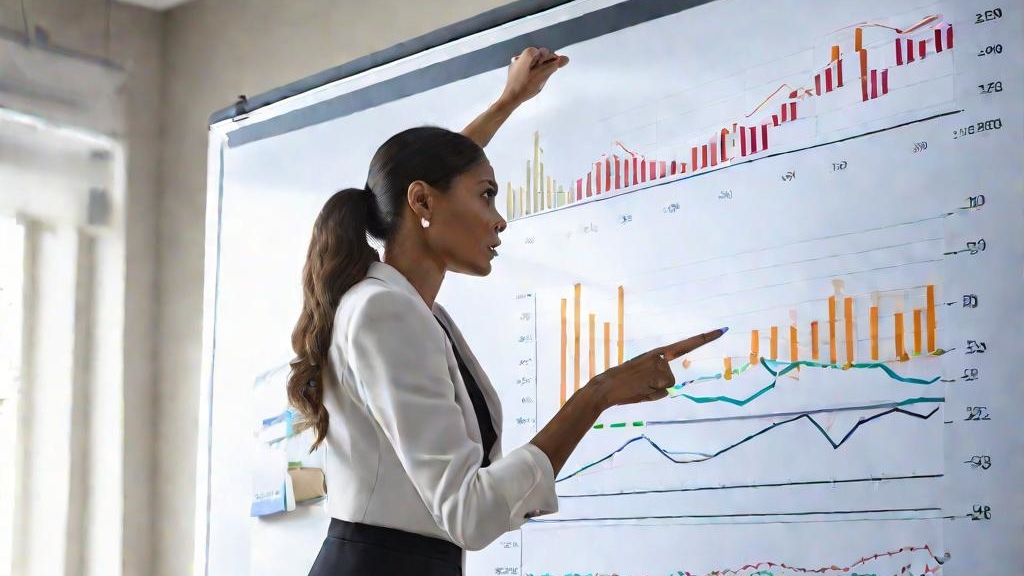 Бухгалтер с графиком