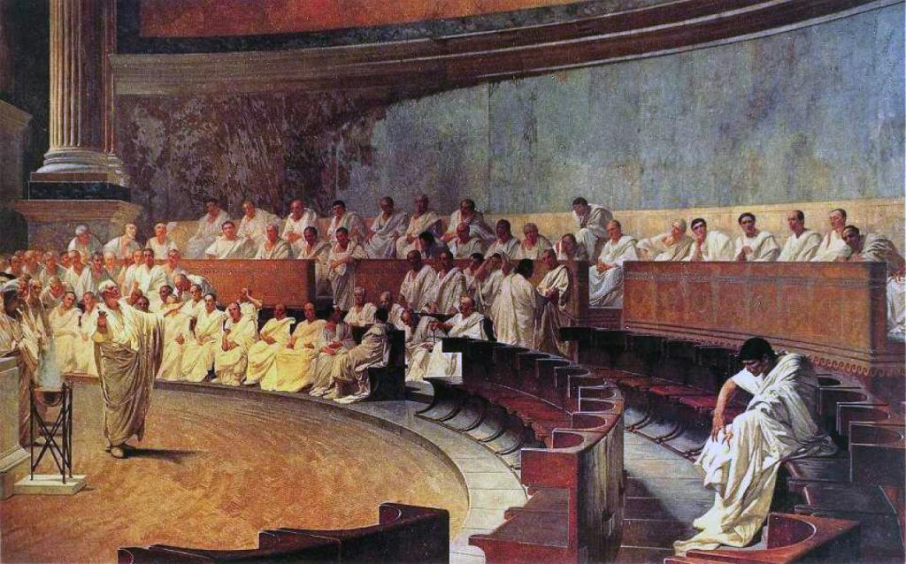 Сенат - высший судебный орган Древнего Рима
