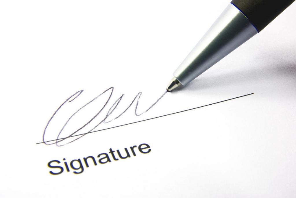 Право подписи первичных документов