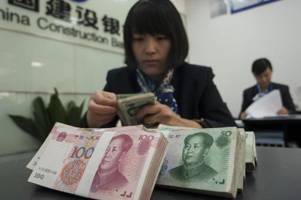 средняя зарплата в китае в юанях