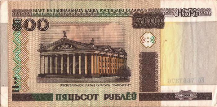 какая валюта в белоруссии