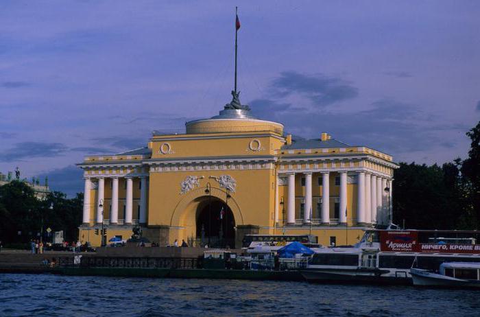 Адмиралтейство в Санкт- Петербурге архитектор