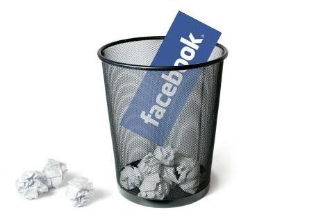 как полностью удалить аккаунт facebook