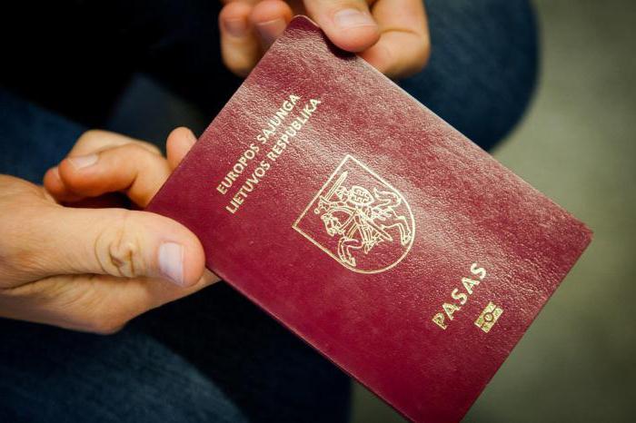 литовский паспорт