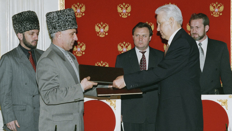 договор с Чечней 1997