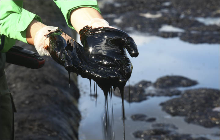 разлив нефти