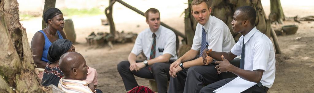 Миссионеры в Африке