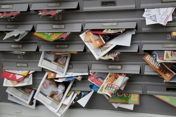 Реклама в почтовых ящиках