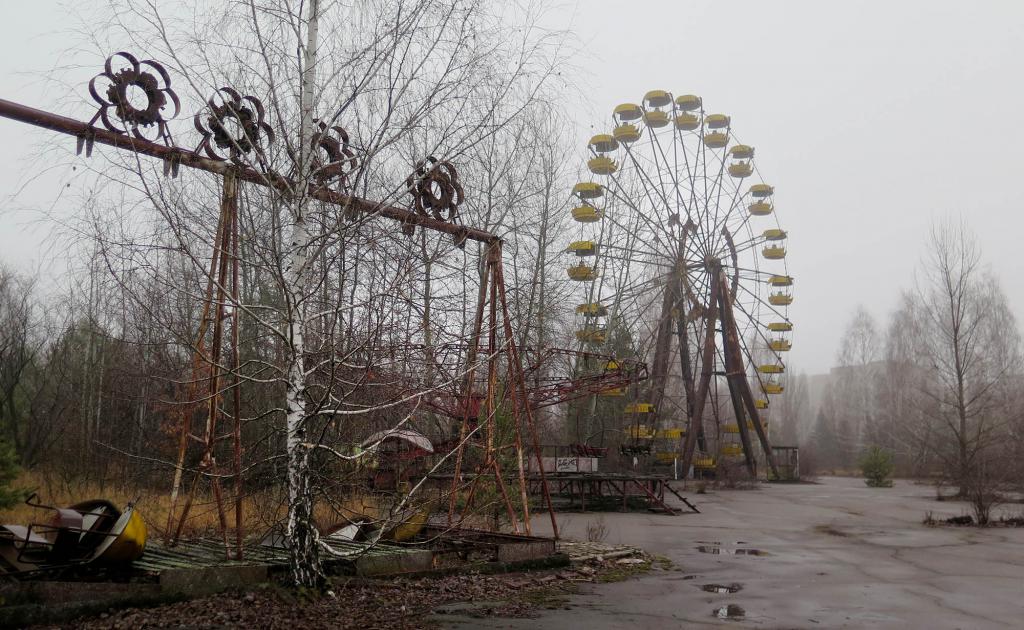 Чернобыльский заброшенный аттракцион